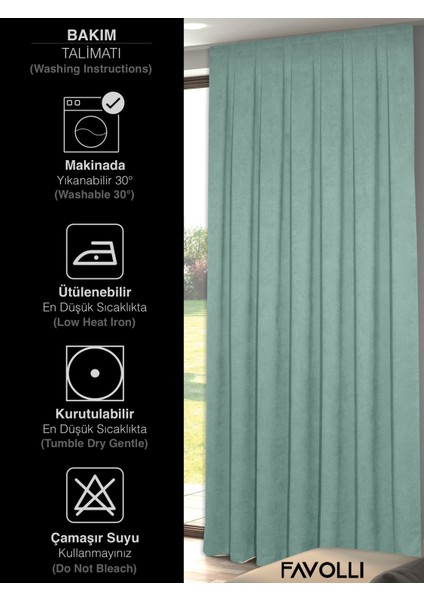Kadife Dokulu Sis Mavisi Pileli Ada Fon Perde indirimleri