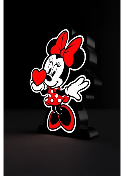 Minnie Mouse LED Dekoratif Gece Lambası