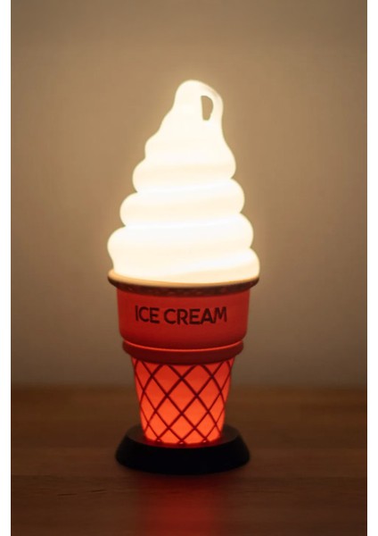 Dondurma Tasarımlı Dekoratif LED Aydınlatma