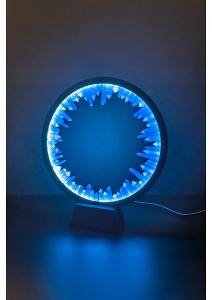 Kristal Tasarımlı Dekoratif LED Aydınlatma Mavi fiyatları