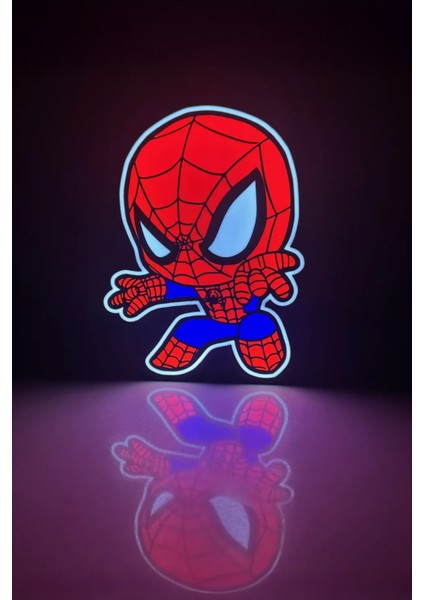 Spider-Man Temalı Dekoratif LED Aydınlatma