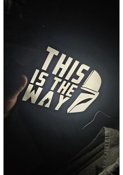 The Mandalorian This is the Way LED Aydınlatma fırsatları