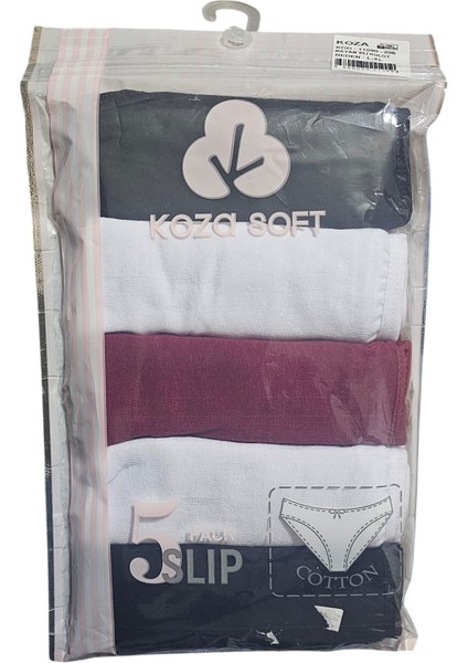 Soft Kadın Pamuk Külot 5 Li
