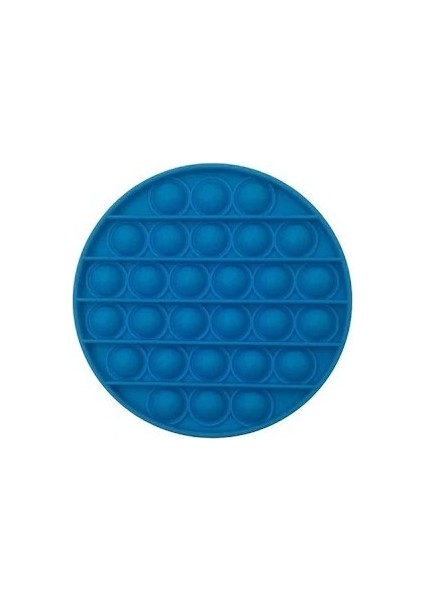 Yuvarlak Tek Renk Pop Push It Anti Strees Baloncukları Bubble Fidget fiyatları