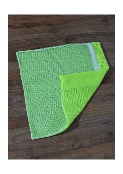 Sarı- Fermuarlı - Hassas Çamaşır Terlik Ayakkabı Yıkama Filesi Büyük Boy fırsatları