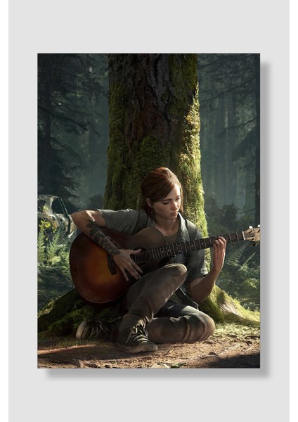 The Last Of Us Oyun Posteri Kalın Parlak Kuşe Kağıdı