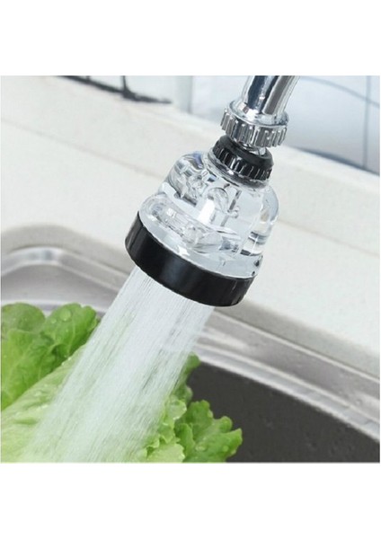 Su Tasarruflu 3 Fonksiyonlu Oynar Musluk Başlığı - Şeffaf fırsatları