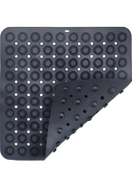 Kare Vantuzlu Banyo Kaydırmaz Paspas- Tırtıklı Ayak Duş Matı Silikon Masaj Pedi fiyatları