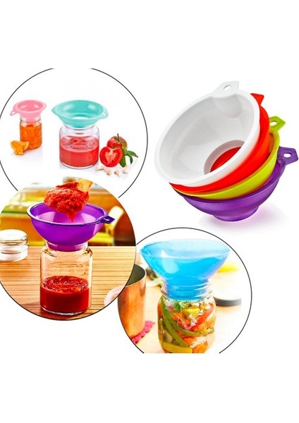 Kavanoz Hunisi - Konserve Reçel Hunisi Geniş Ağızlı - 1 Adet modelleri