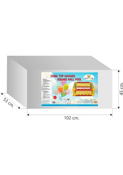 Çocuk Top Havuzu – Oyun Çiti ve Aktivite Alanı – Büyük Boy fırsatları