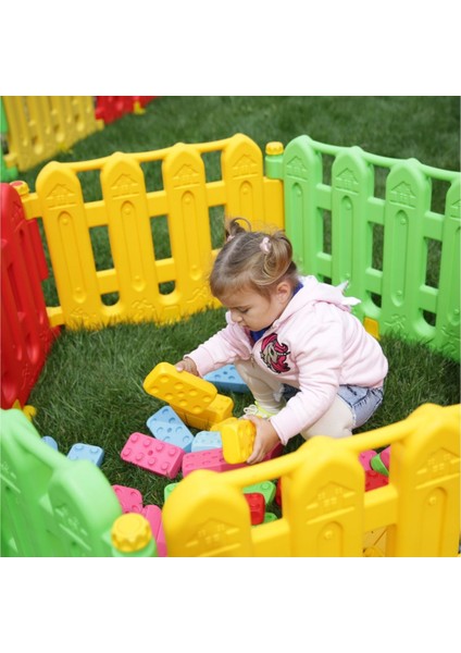 Çocuk Çit Oyun Çiti – Çok Renkli 6 Adet Çit Seti – Çocuk Oyun Alanı ve Top Havuzu modelleri