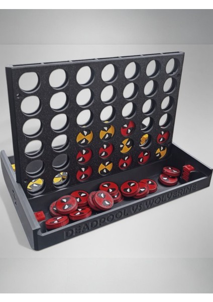 4 In A Row Deadpool Wolverine Masa Oyunu Store
