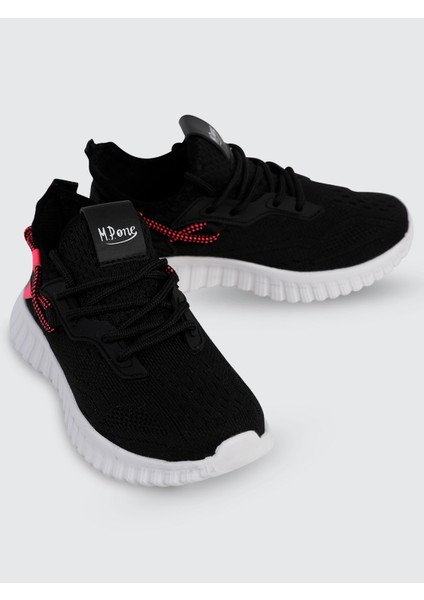 Mp Kız Çocuk Spor Ayakkabı 31-35 Numara Siyah-Pembe fırsatları