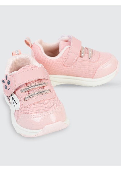 Kız Bebek Ilkadım Ayakkabı 19-21 Numara Pudra fırsatları