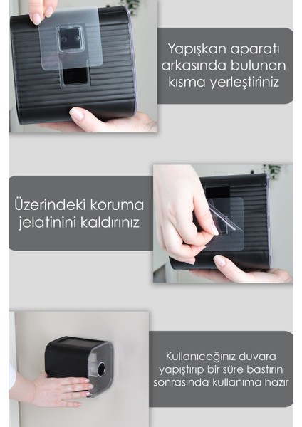 Pratik Siyah Kapalı Tuvalet Kağıtlığı, Raflı, Şık ve Dayanıklı Plastik Tasarım modelleri