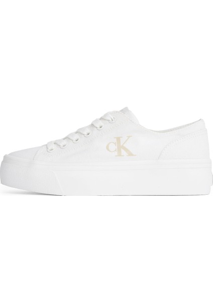 Beyaz Kadın Sneaker YW0YW01763