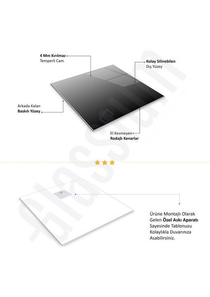 Renkli Arkaplan Dolar Cam Tablo fırsatları