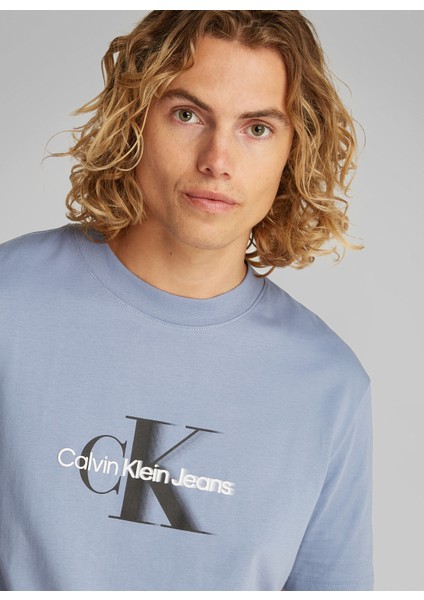 Mavi Erkek T-Shirt J30J327471CKG Monologo Shıft Tee
