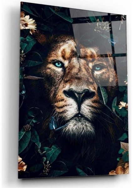 Aslan Cam Tablo