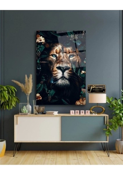 Aslan Cam Tablo