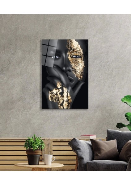 Afrikalı Kadın Cam Tablo fiyatları
