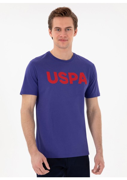 Bisiklet Yaka Saks Erkek T-Shirt Geart