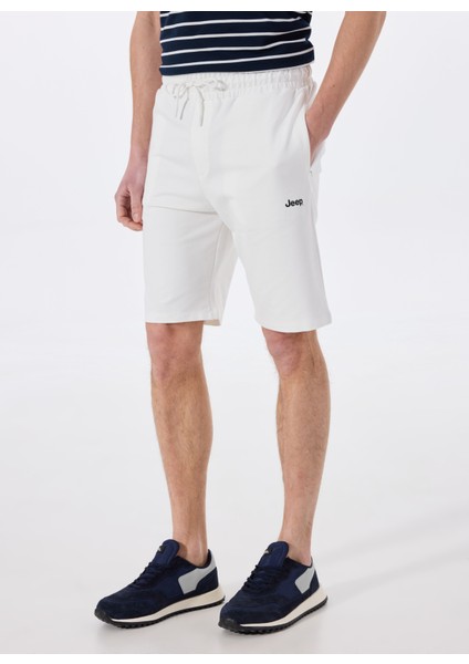 Kırık Beyaz Erkek Sweat Şort J5SM-SHT7252 modelleri