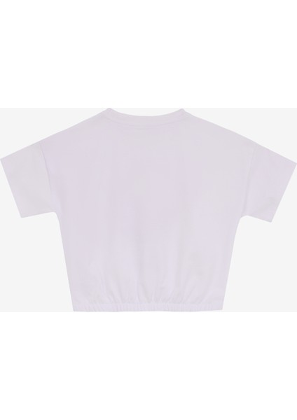 Baskılı Beyaz Kız Çocuk T-Shirt J5SG-TST7519 fiyatları