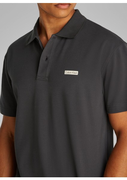 Siyah Erkek Polo T-Shirt J30J327534BA1 Ck Label Polo