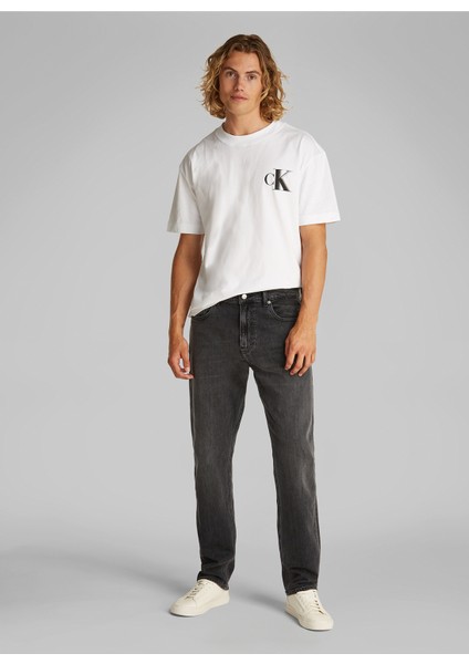 Normal Bel Slim Straight Erkek Denim Pantolon J30J3271641BY Slım Straıght