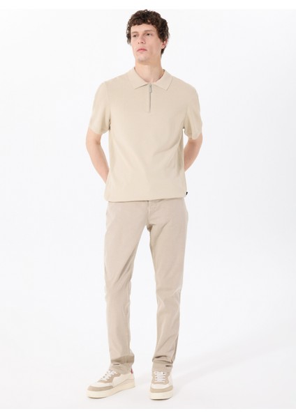 Orta Bel Slim Fit Kahve Erkek Denim Pantolon Vegas Slım - 1320