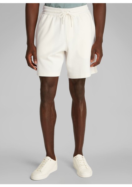 Kırık Beyaz Erkek Sweat Şort J30J327246YAS Logo Tape Short fiyatları
