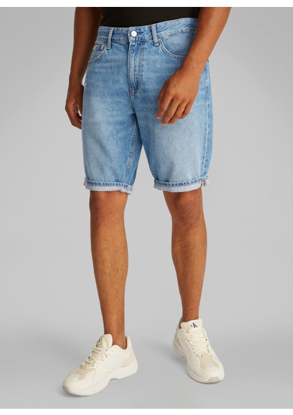 Erkek Denim Şort J30J3275131A4 Regular Short