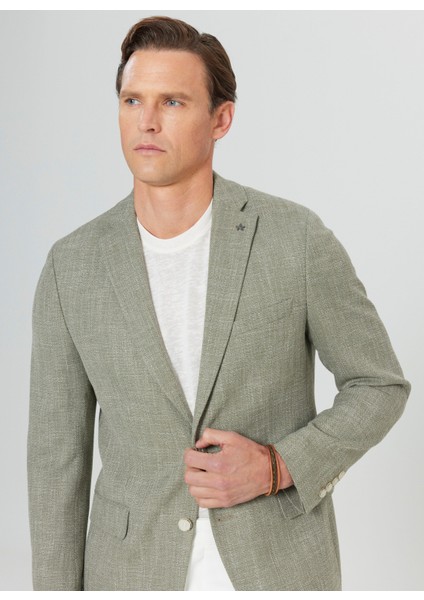 Slim Fit Haki Erkek Ceket ACE004252189_HAK fırsatları