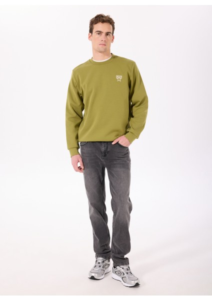 Normal Bel Normal Paça Slim Fit Antrasit Erkek Denim Pantolon PJI1323SS fiyatları