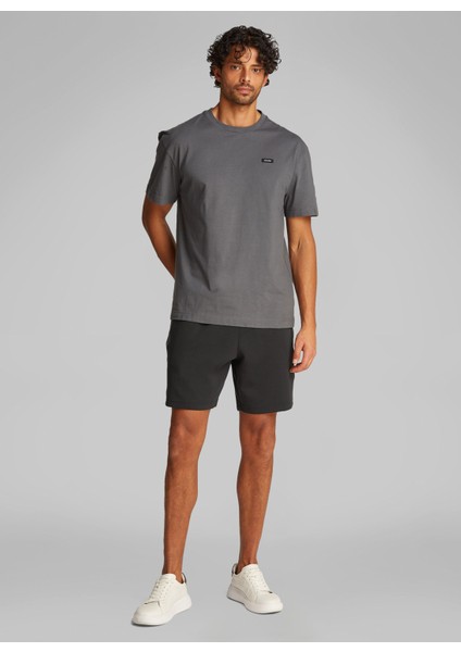 Siyah Erkek Sweat Şort J30J327246BEH Logo Tape Short fiyatları