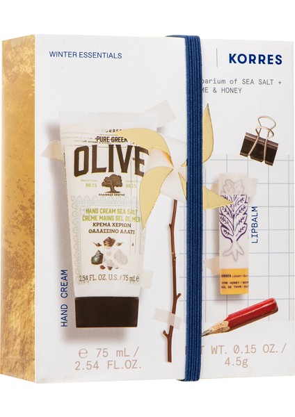 Olive Sea Salt El Kremi 75 ml & Lipbalm Honey modelleri