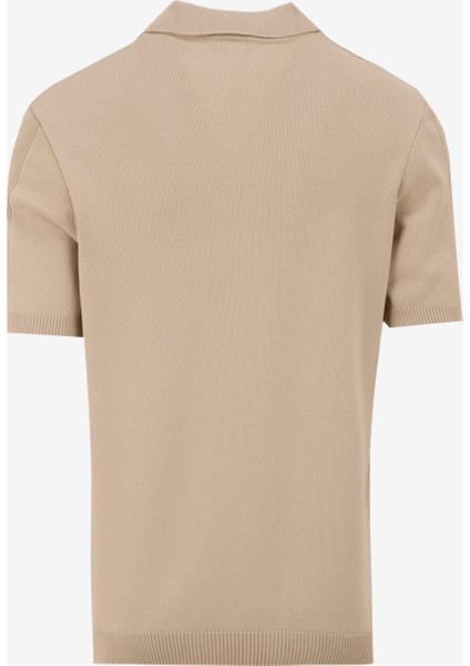 Fermuarlı Yaka Regular Fit Düz Bej Erkek Kazak M5SM-KZK1448 fiyatları