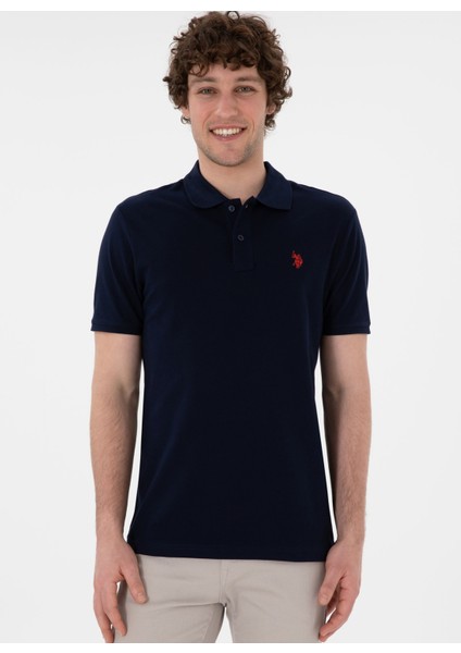Lacivert Erkek Polo T-Shirt GTP04