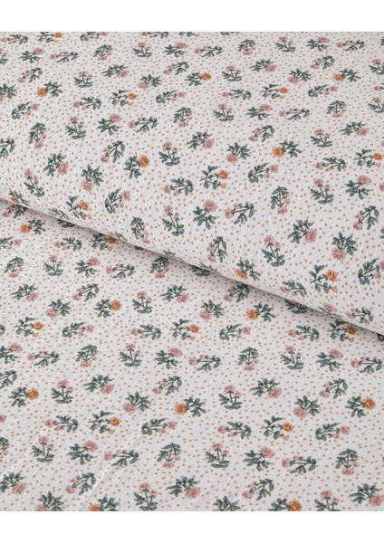 Crispy Dots Ecosoft Çift Kişilik Pike 200 x 220 cm Yeşil