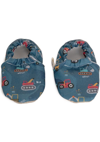 Kokopatik Iş Sahası Desenli Erkek Patik Bebek