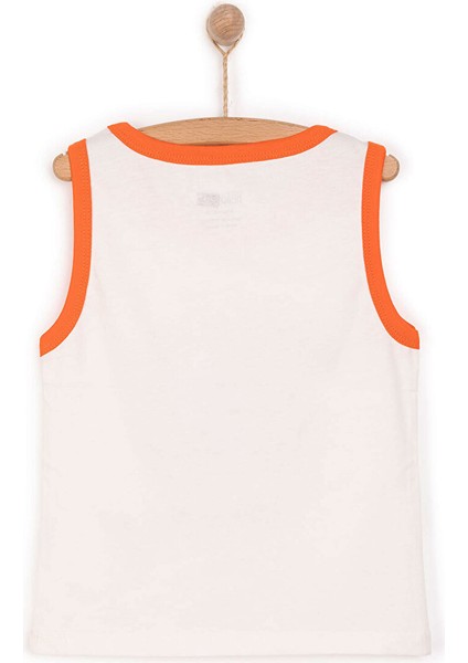 Basic Erkek Ahtapot Baskılı Atlet Tshirt Erkek Bebek
