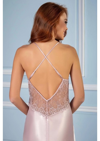 Pierre Cardin 6040 Kısa Gecelikli 6'lı Ipek Set