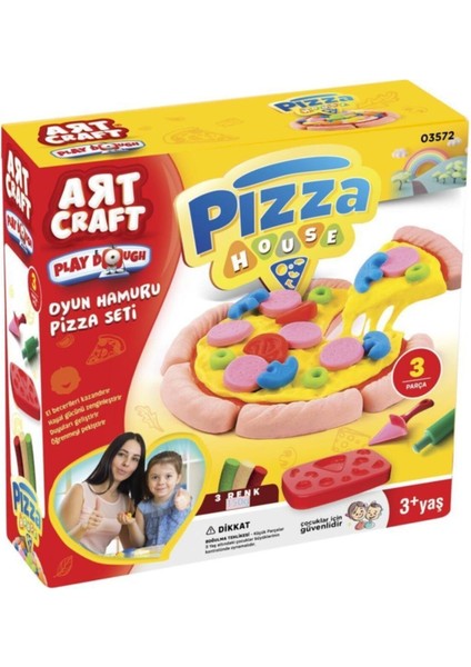 Oyuncak Art Craft Pizza Seti Oyun Hamuru 150 gr