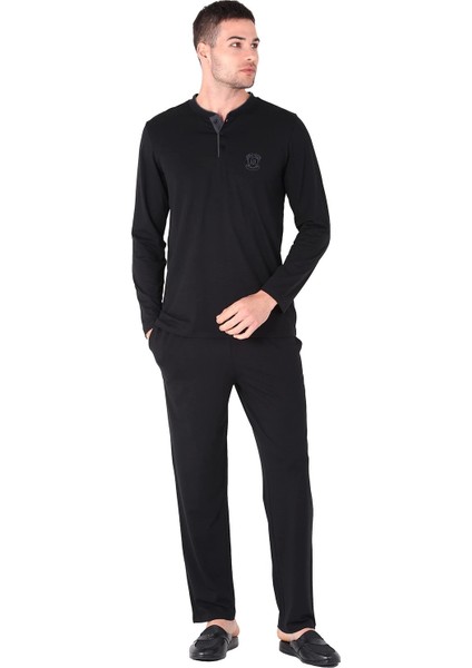 D's Damat 221001 Uzun Kol Pijama Takımı