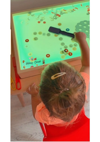 Eğitici Çubuk Mıknatıs (1 Adet) - Eğitici Zeka Çocuk Deney Manyetik Mıknatıs modelleri