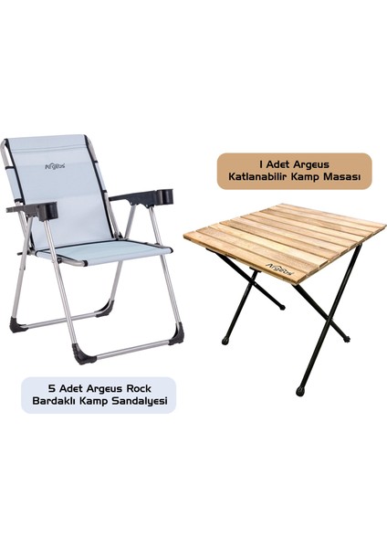 Argeus Skydome 5 Kişilik 3 Mevsim Kamp Çadırı Seti