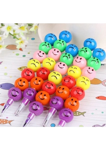 Emoji Yumurtlayan Kurşun Kalem 4'lü