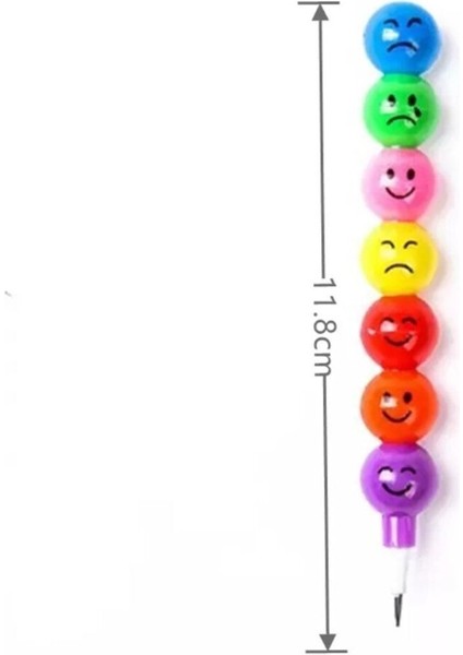 Emoji Yumurtlayan Kurşun Kalem 4'lü modelleri