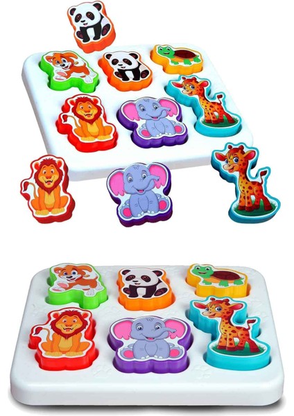 Neşeli Hayvanlar Bultak Bebeğimin Ilk Kitap Seti Kare 8 Model Bultak fiyatları